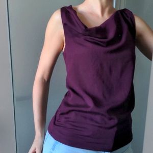 BANANA REPUBLIC Sleeveless Cowlneck Top, XS